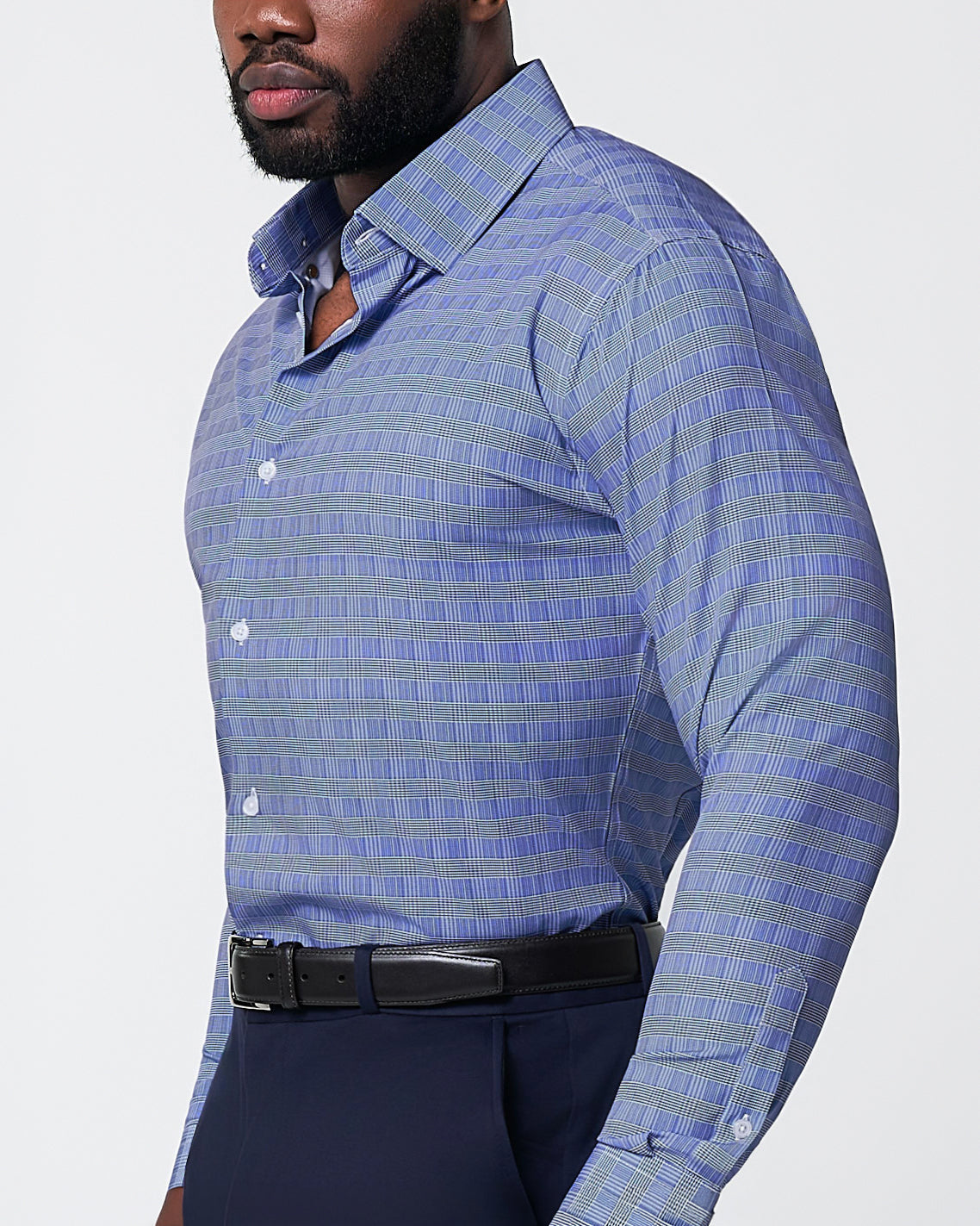 State & Liberty "The Knox" Navy & White Plaid