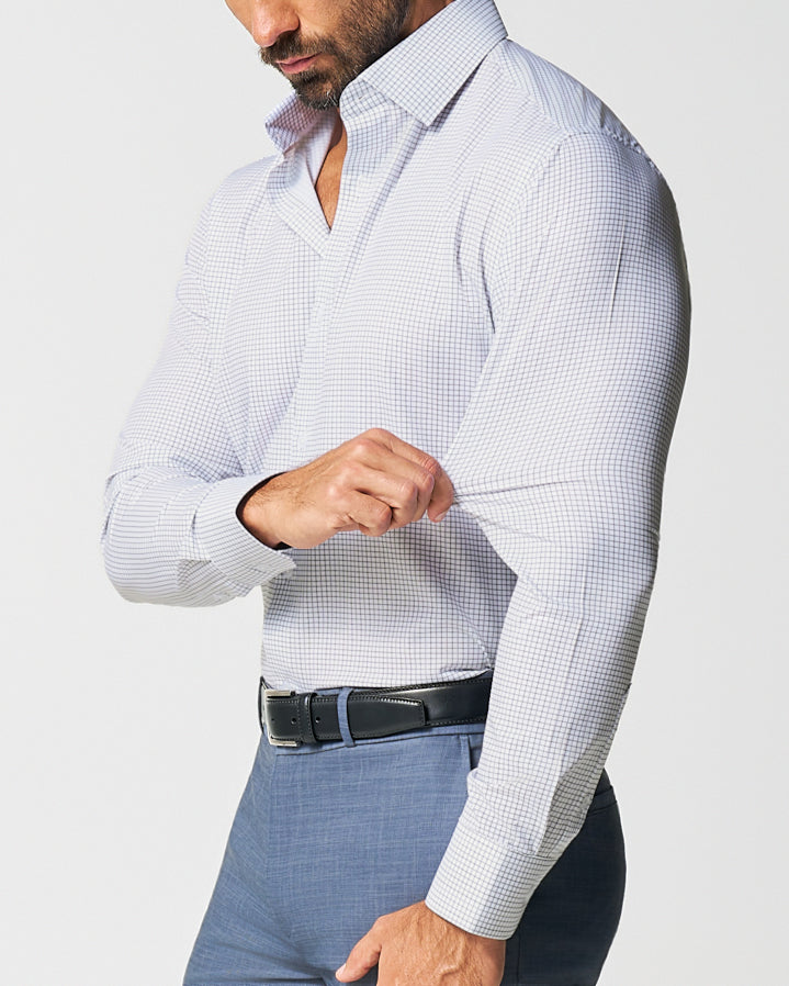 State & Liberty "The Luca" Black Dashed Mini Grid