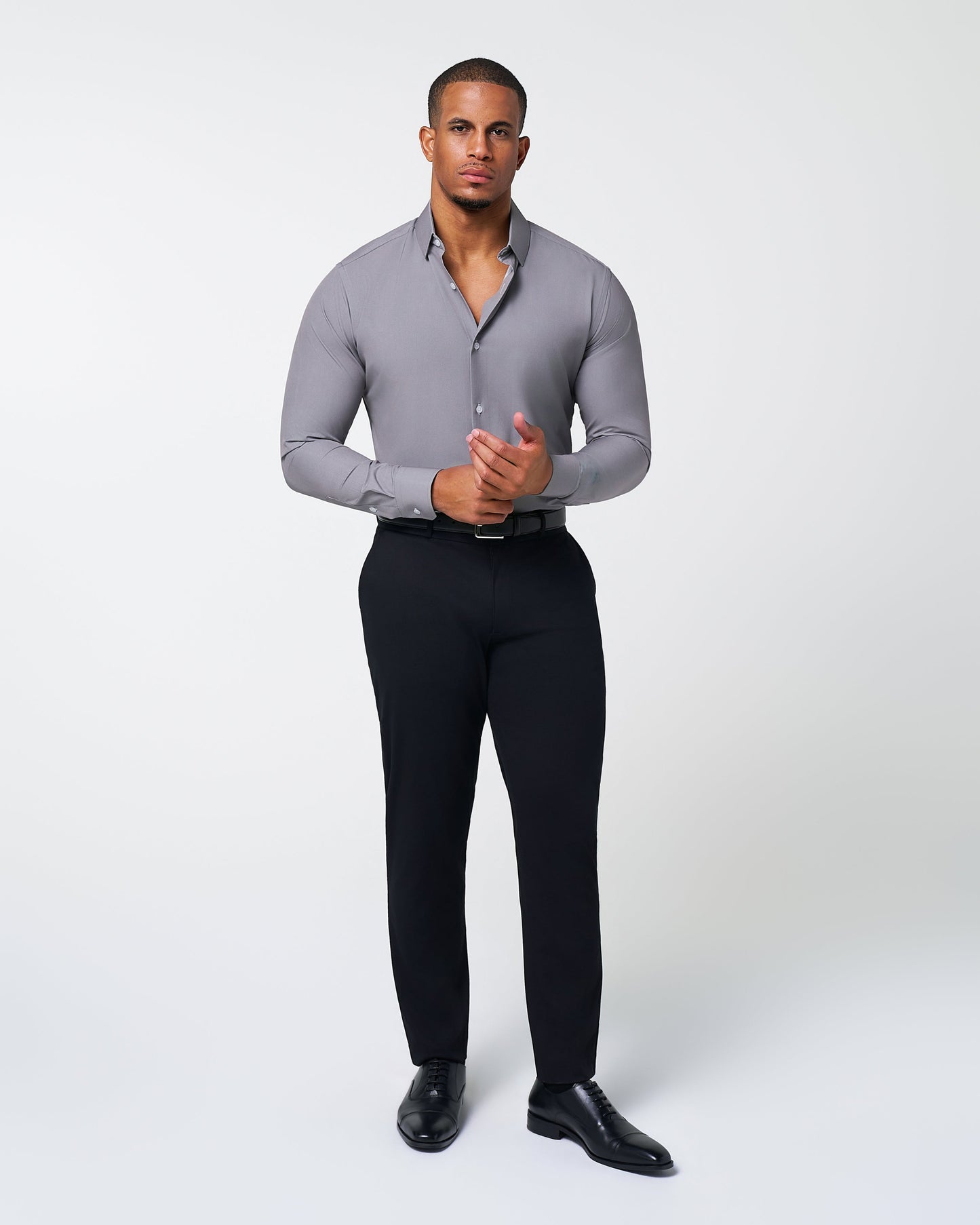 State & Liberty "The Mahoney" Dark Grey Weave