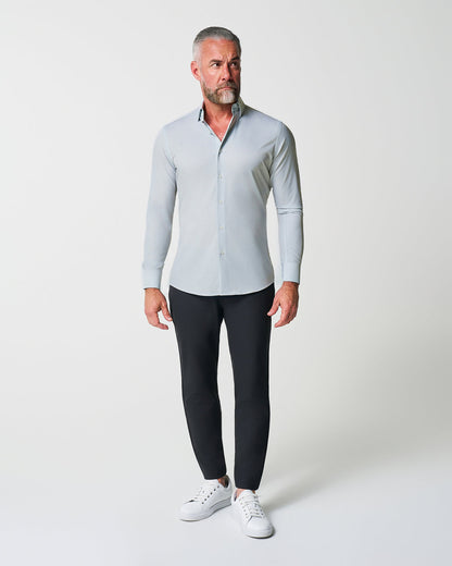 State & Liberty "The Robby" Grey & White Herringbone
