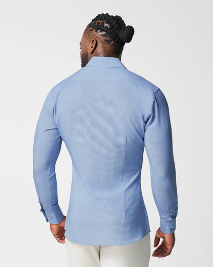 State & Liberty "The Rover" Blue Mini Windowpane