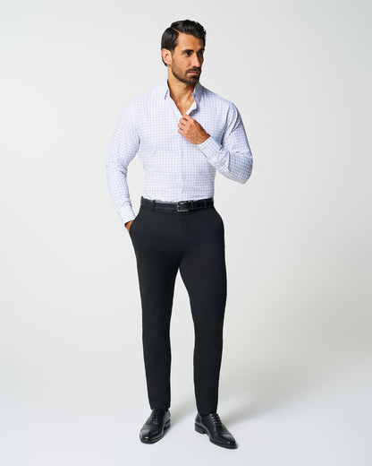 State & Liberty "The Scottie" Grey & White Windowpane