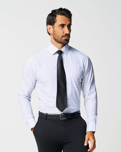 State & Liberty "The Scottie" Grey & White Windowpane
