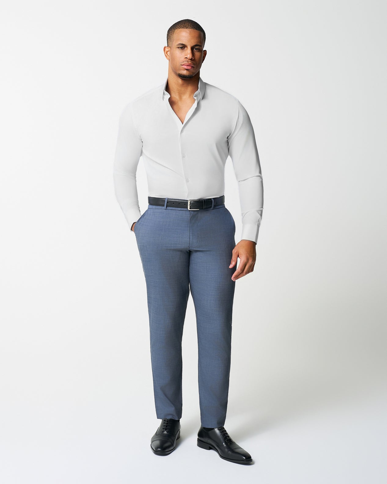 State & Liberty "The Stafford" Solid White Weave