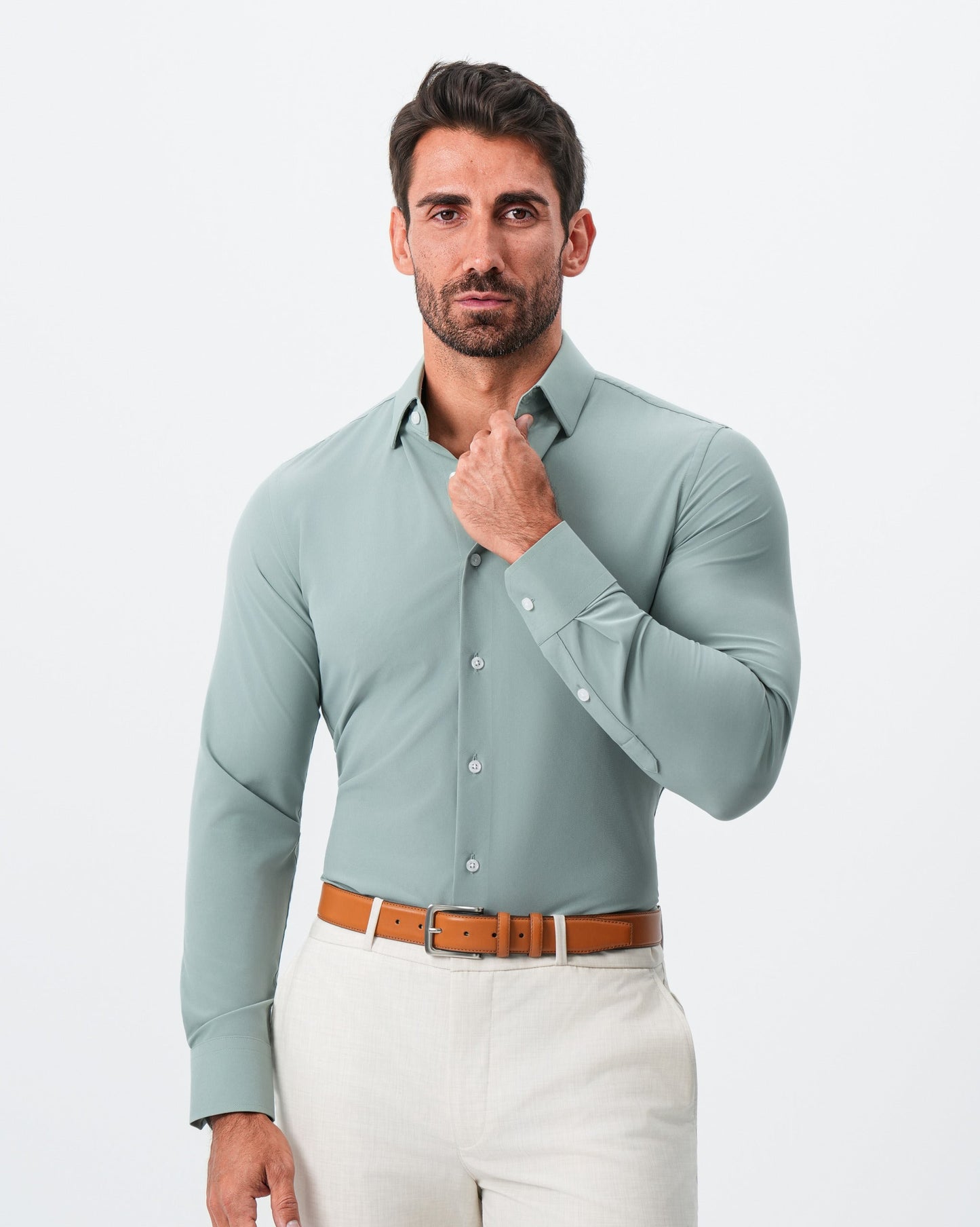 State & Liberty "The Westfield" Solid Sage Green