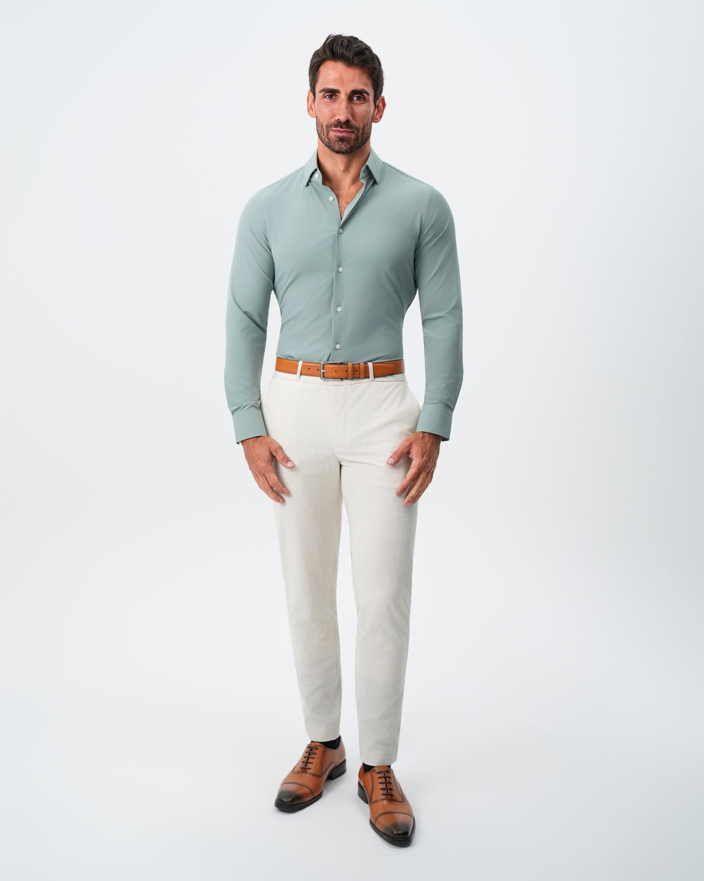 State & Liberty "The Westfield" Solid Sage Green