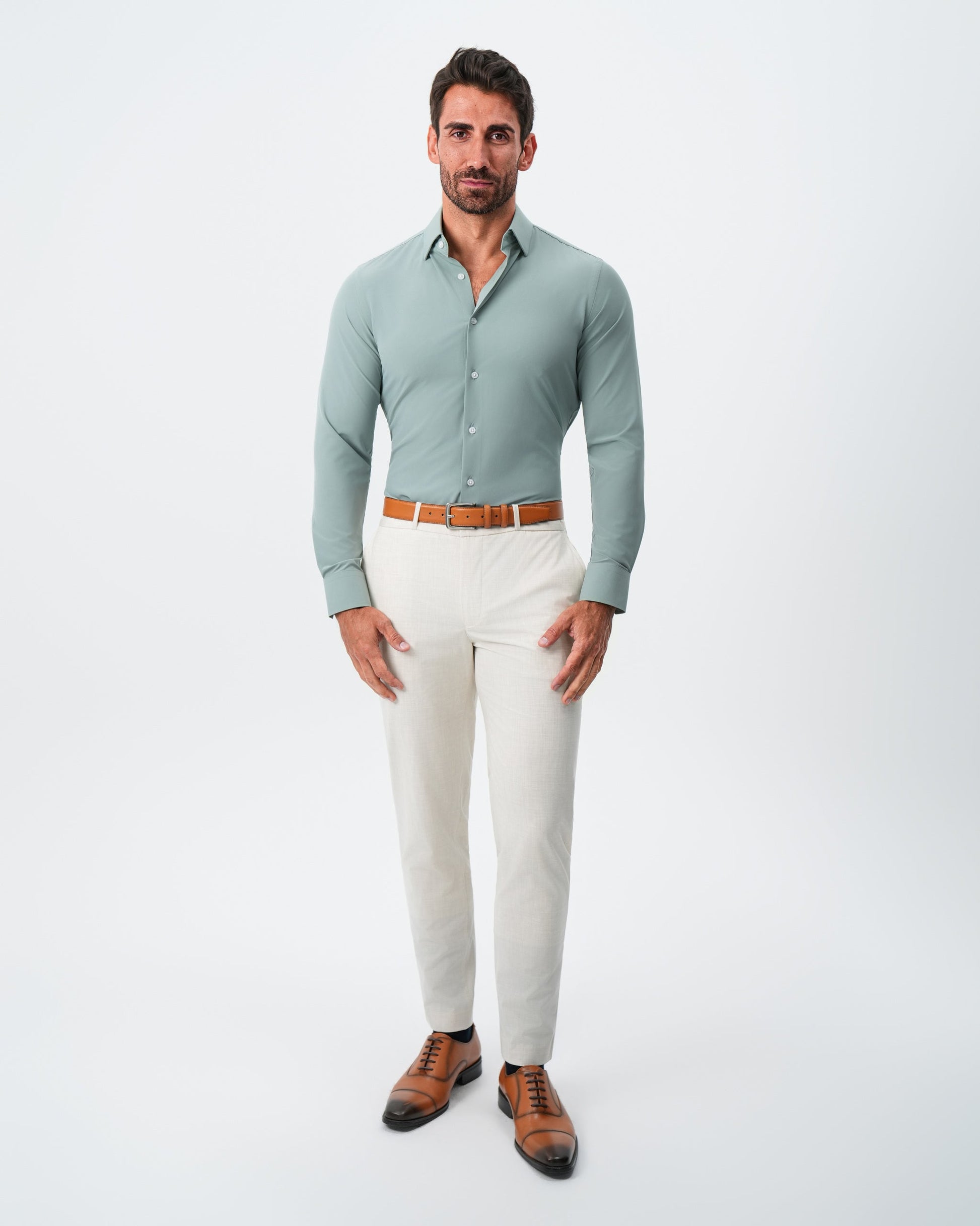 State & Liberty "The Westfield" Solid Sage Green