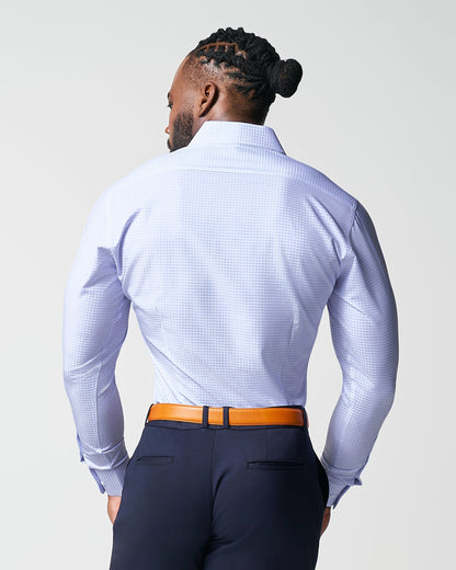 State & Liberty "The Xavier" Lavender with White Windowpane